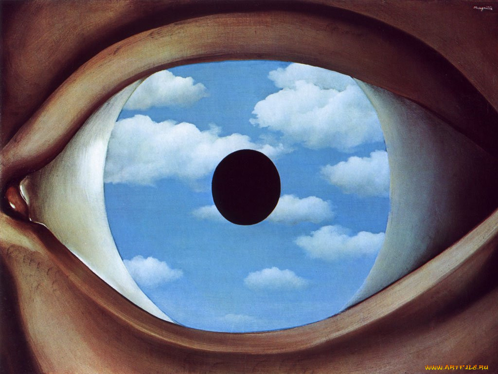 , rene, magritte, the, false, mirror